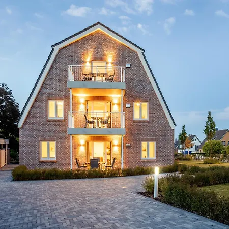 Dornkamp 4 - Luxurioese Fuer 4 Personen Inklusive Balkon Und Sauna 公寓 蒂门多弗施特兰德